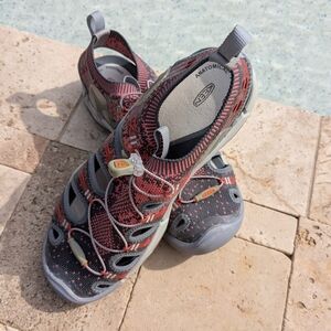 New Keen Women's Evofit In Crabapple Slip-On Sport Sandals